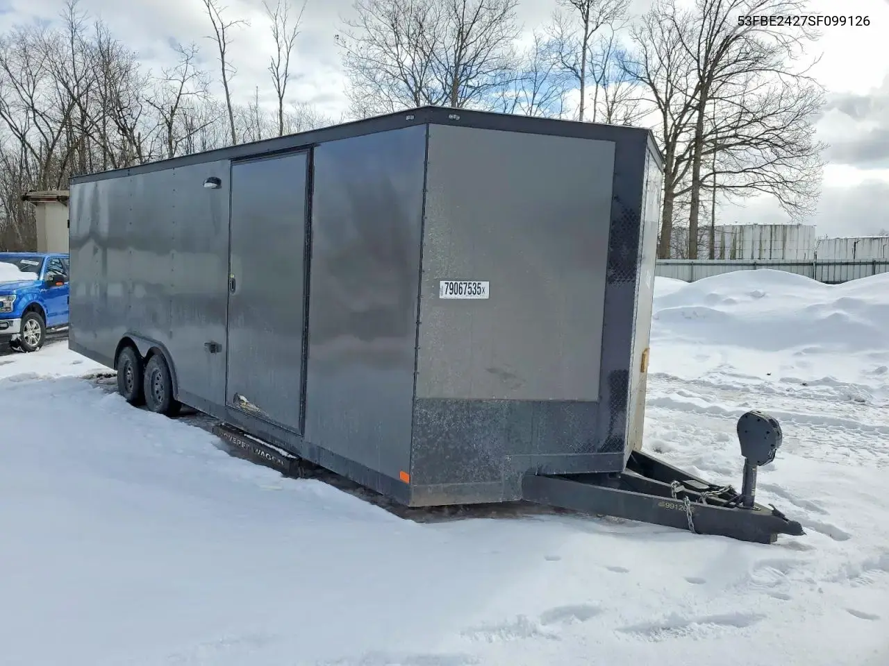 2025 Covered Wagon Cw8.5X24Ta2 Enclosed Cargo Trai