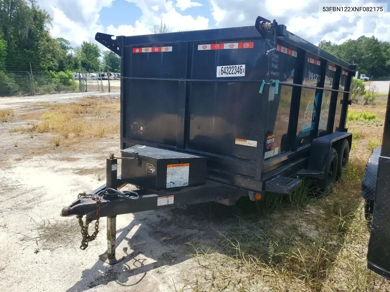 2022 Covered Wagon Cwd6X12Ta3 Dump Trailer