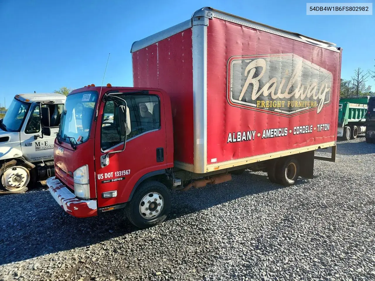 2015 Isuzu Npr Box Truck