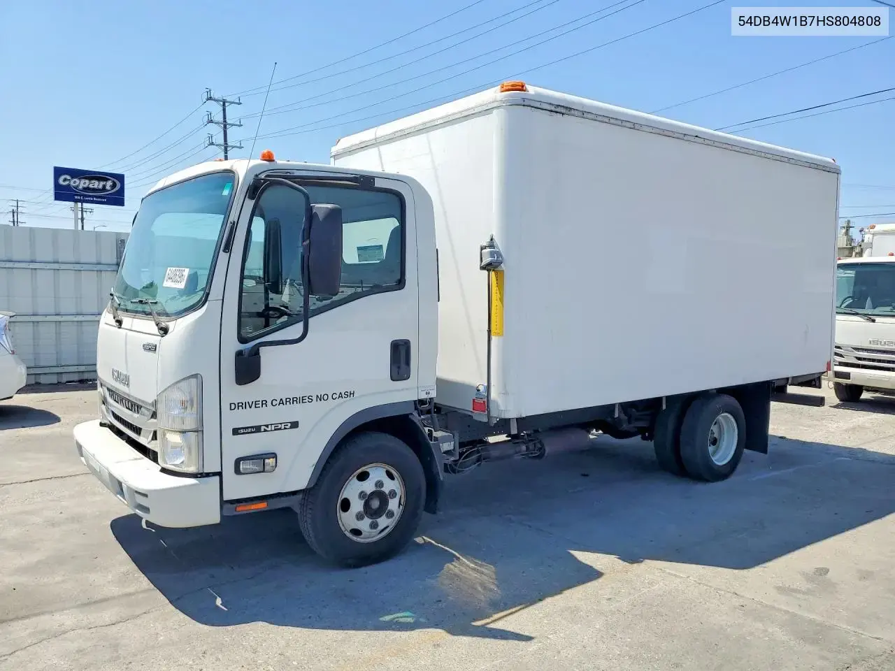 2017 Isuzu Npr Box Truck