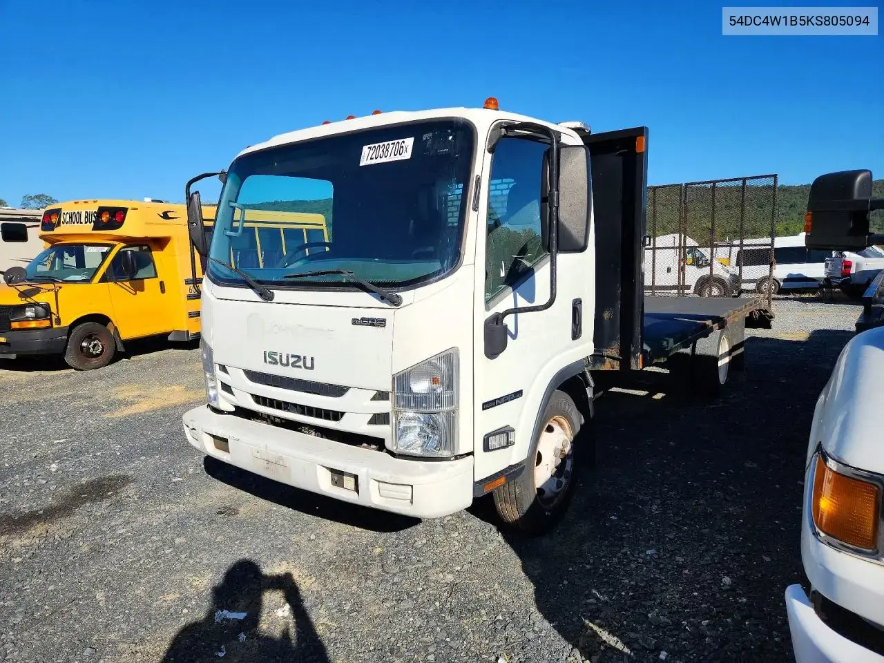 2019 Isuzu Npr HD Flatbed Truck