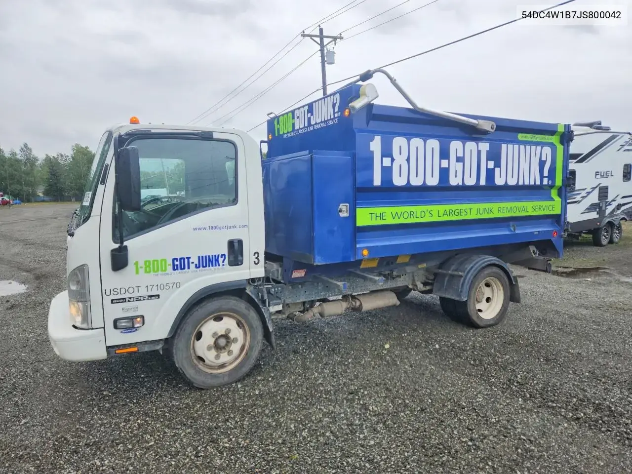 2018 Isuzu Npr HD Dump Truck