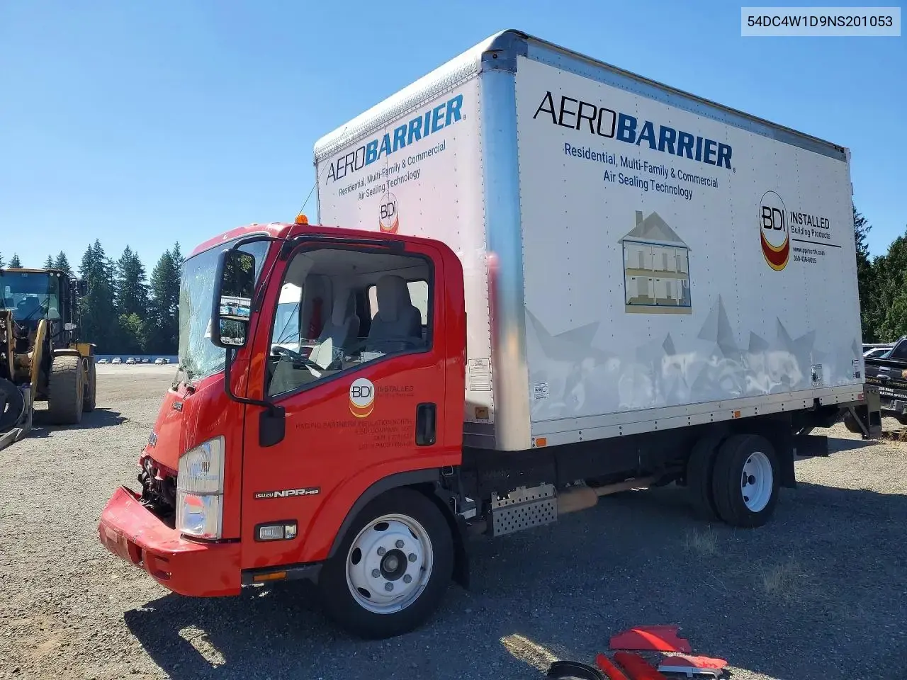 2022 Isuzu Npr HD Box Truck