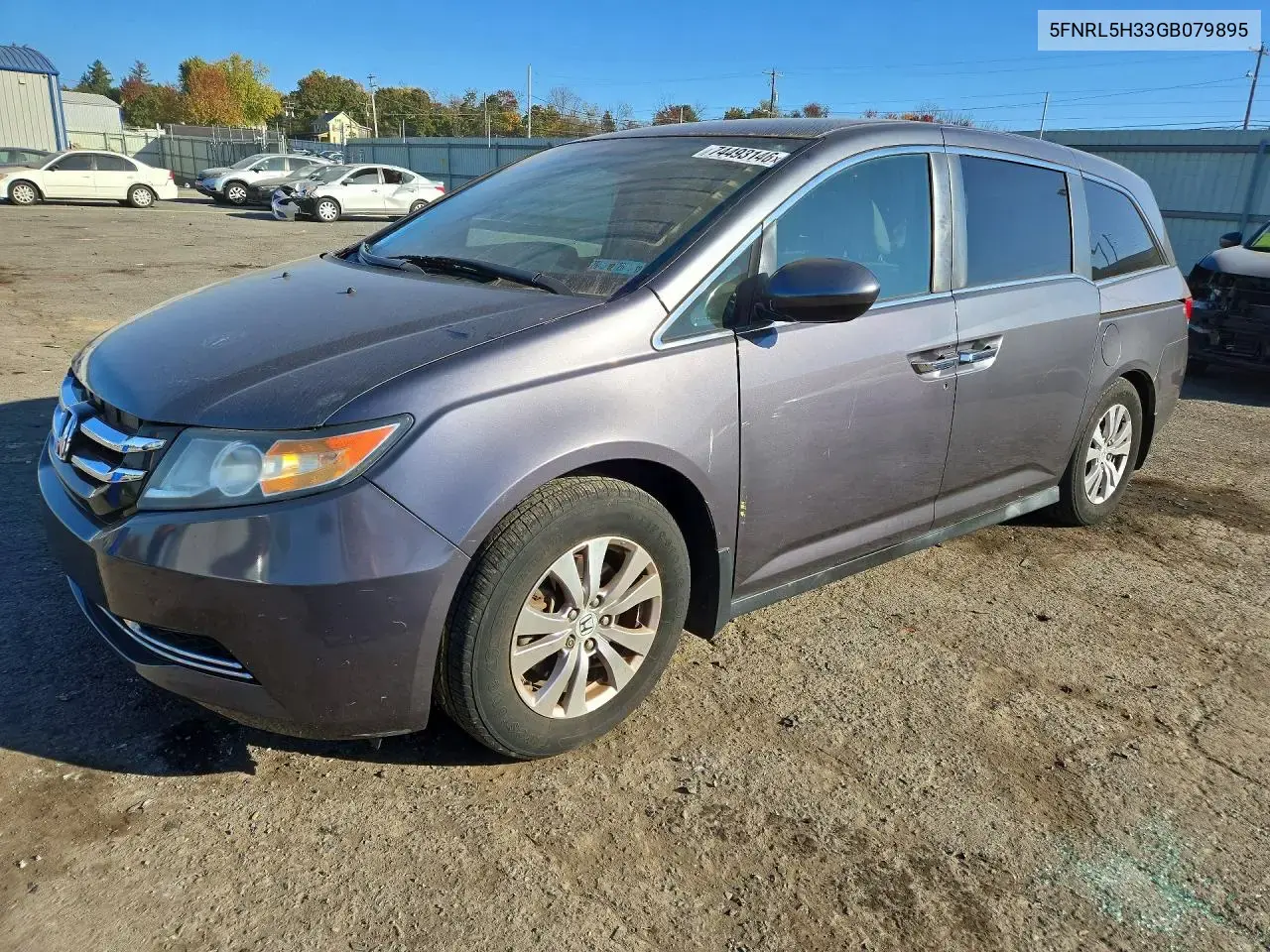 2016 Honda Odyssey SE