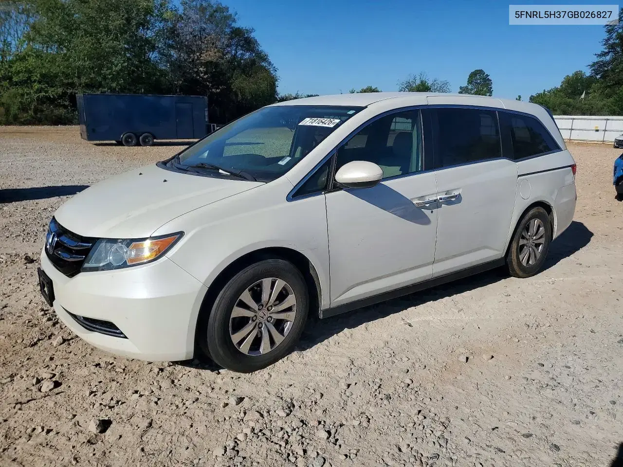 2016 Honda Odyssey SE