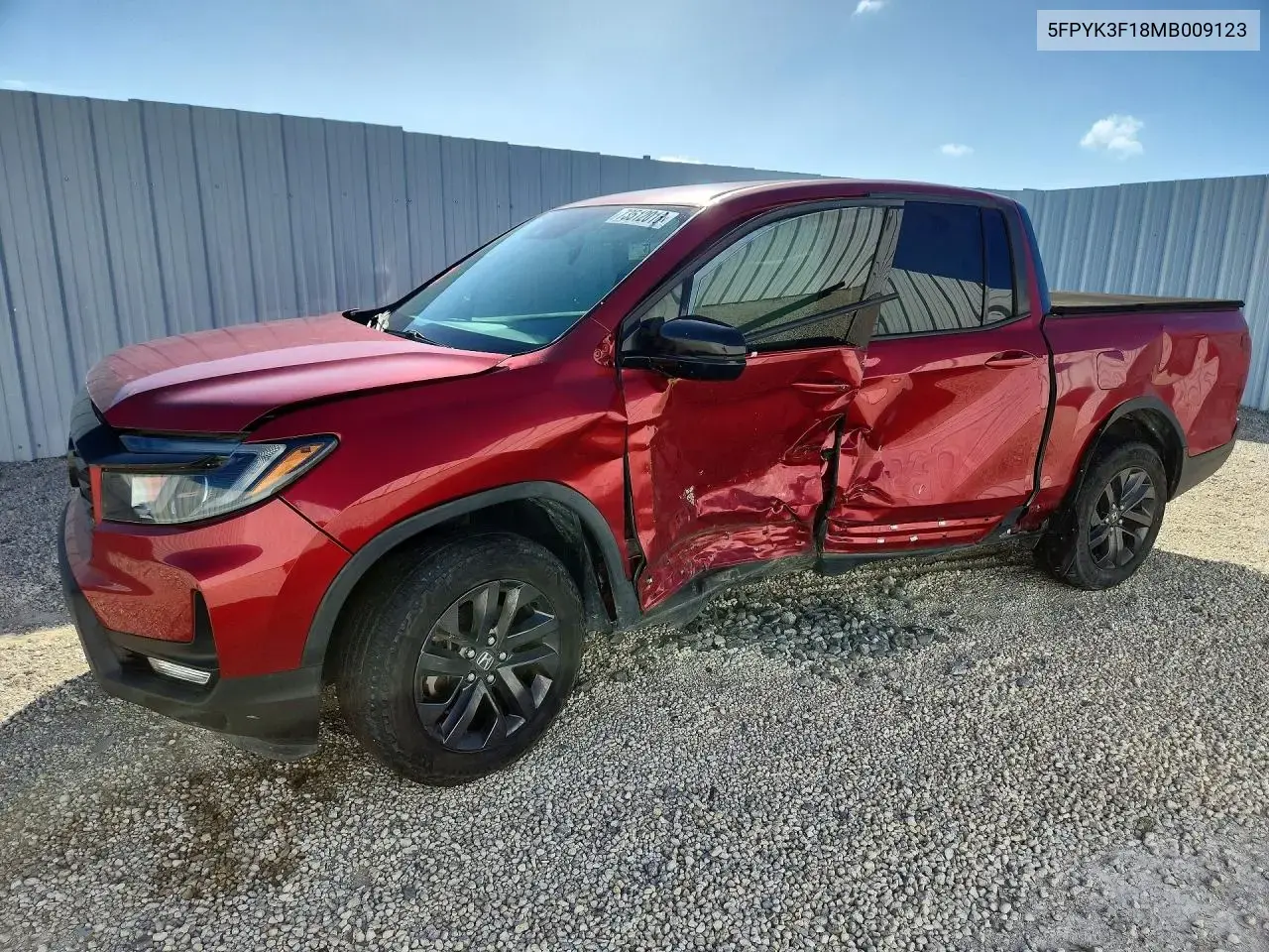 2021 Honda Ridgeline Sport