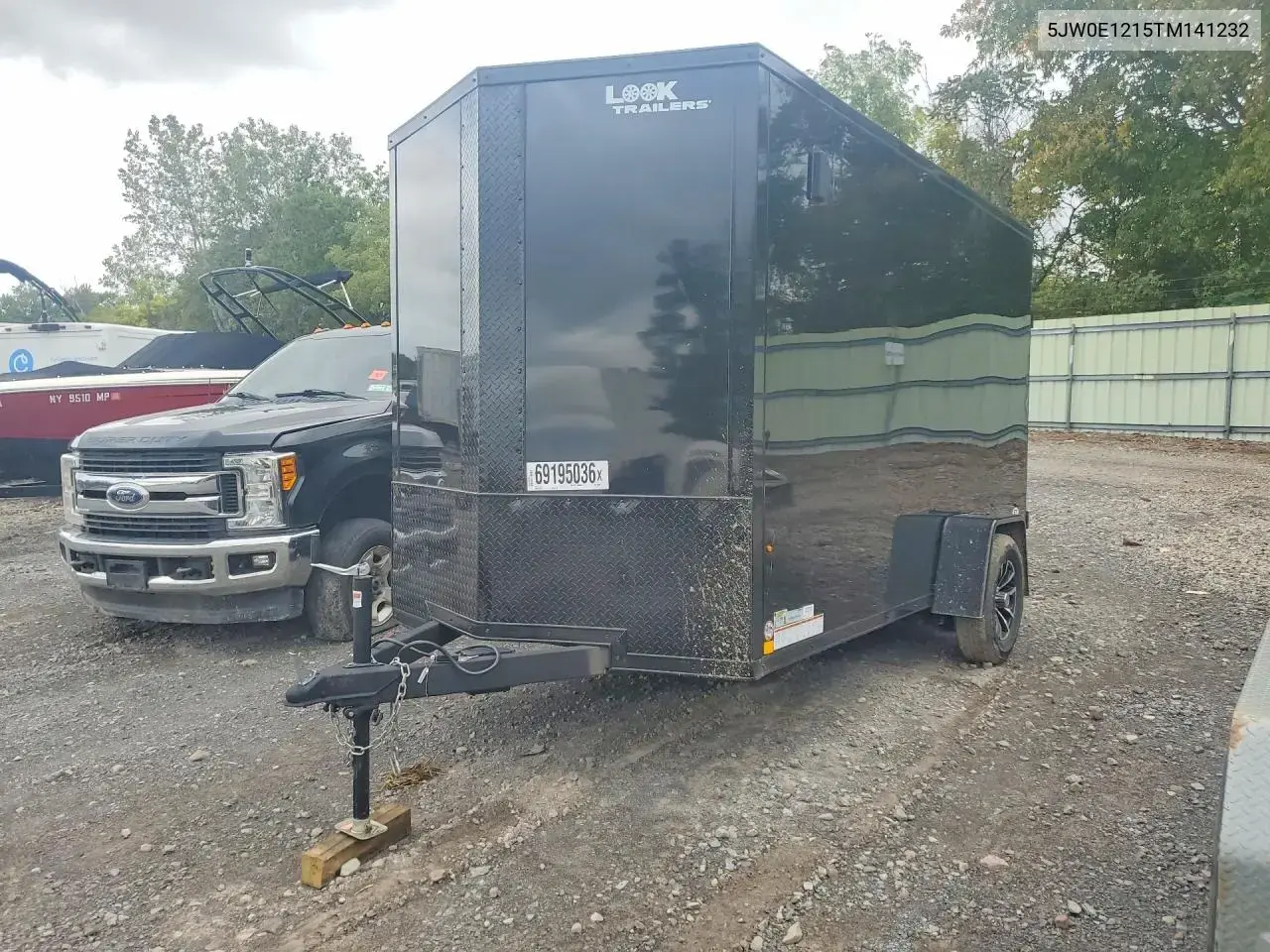 2026 Look K-Dx7212-035 Enclosed Cargo Trailer