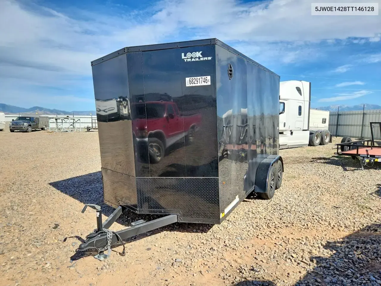 2026 Look K-Dx8414-070 Enclosed Cargo Trailer