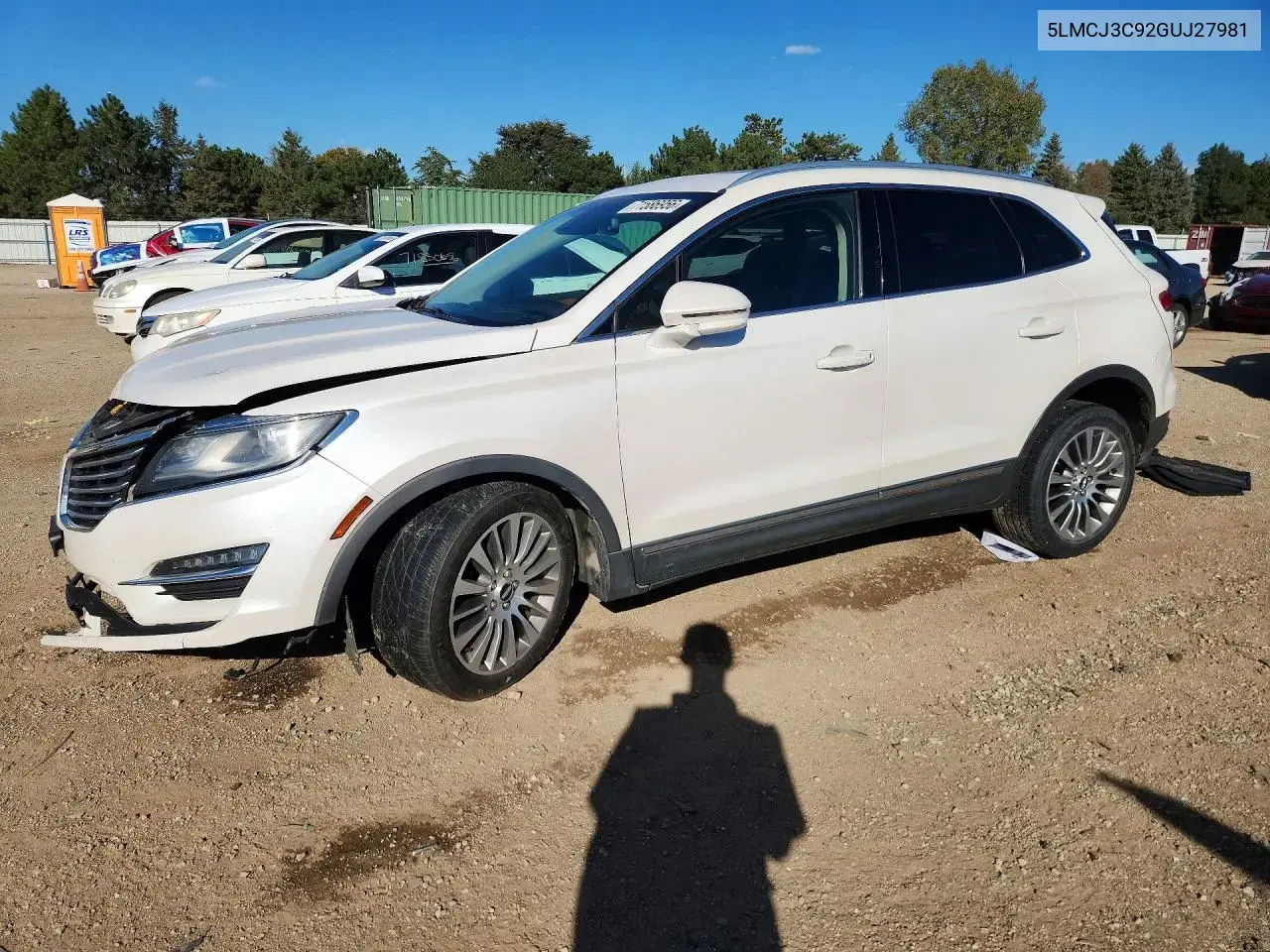 2016 Lincoln Mkc Reserve