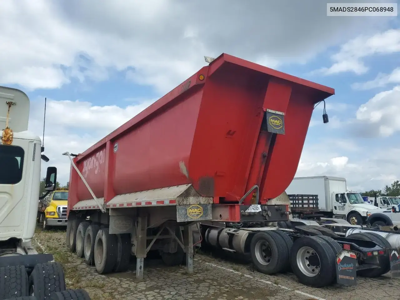 2023 Mac End Dump Trailer