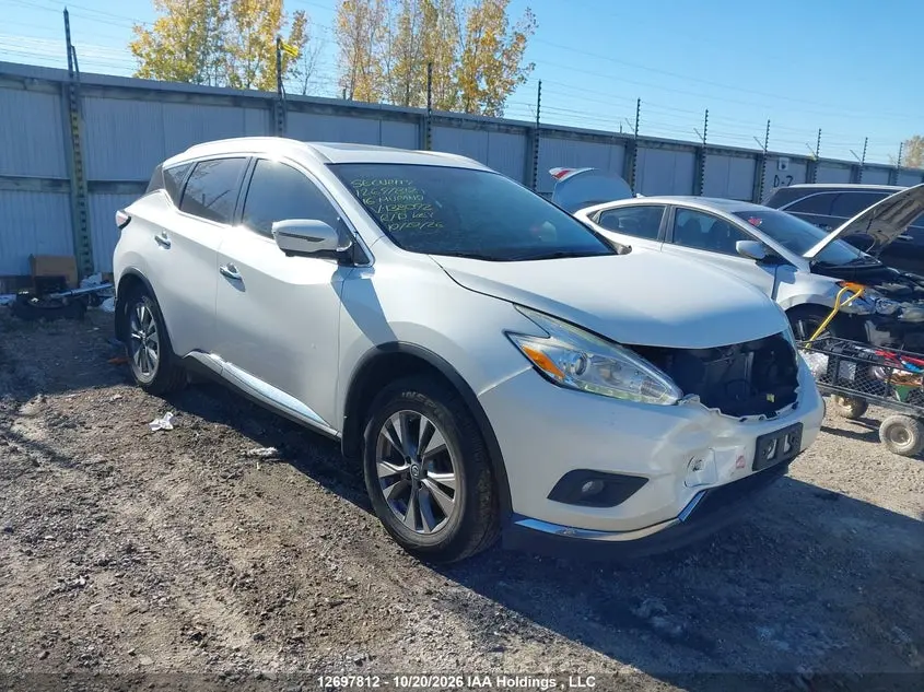 2016 Nissan Murano Platinum/Sl/Sv