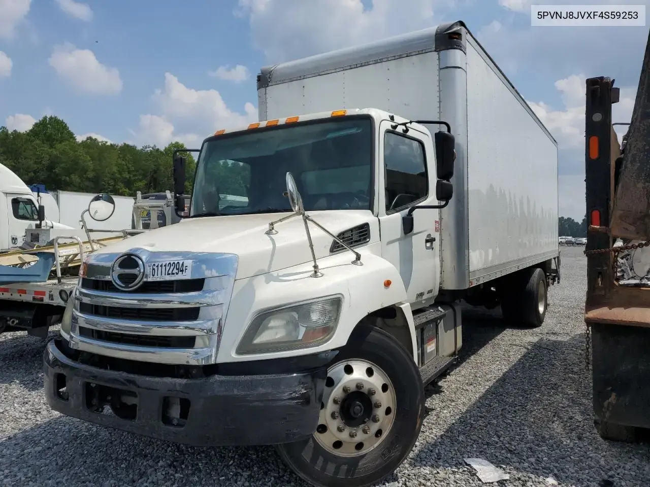 2015 Hino 258/268 Box Truck