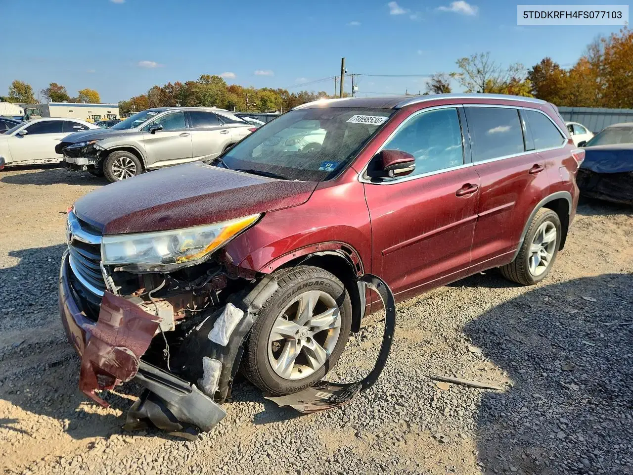 2015 Toyota Highlander Limited