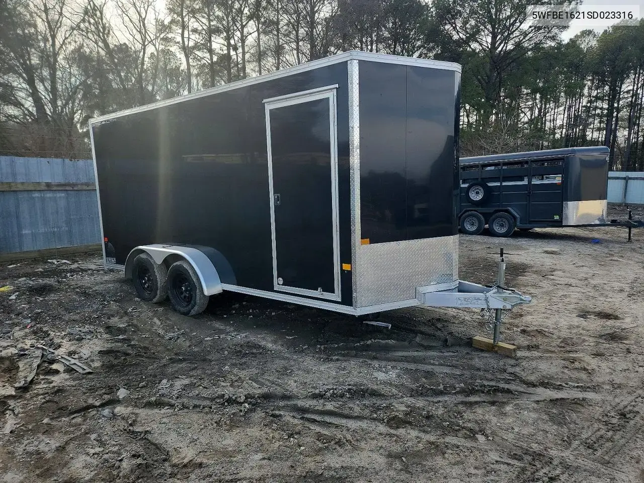 2025 Alcom Enclosed Cargo Trailer