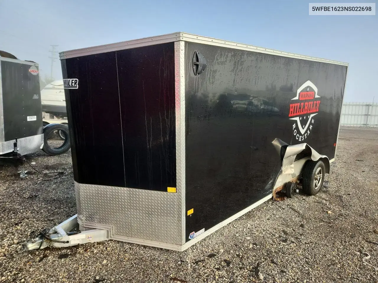 2022 Alcom Enclosed Cargo Trailer