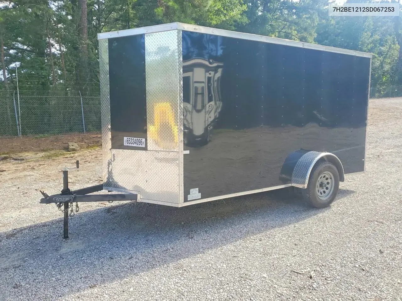 2025 Rock Solid Cargo 6X12 Sa Enclosed Cargo Trailer