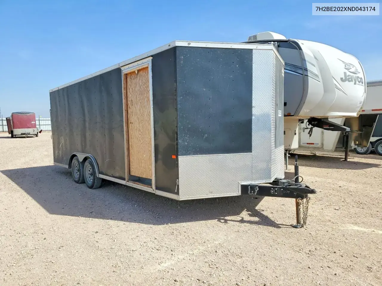 2022 Rock Solid Cargo 8.5X20Ch Enclosed Cargo Trailer