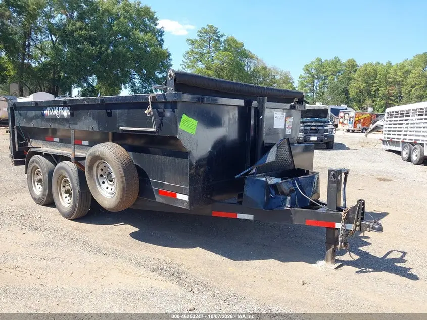 2025 Texas Pride Trailers Dump