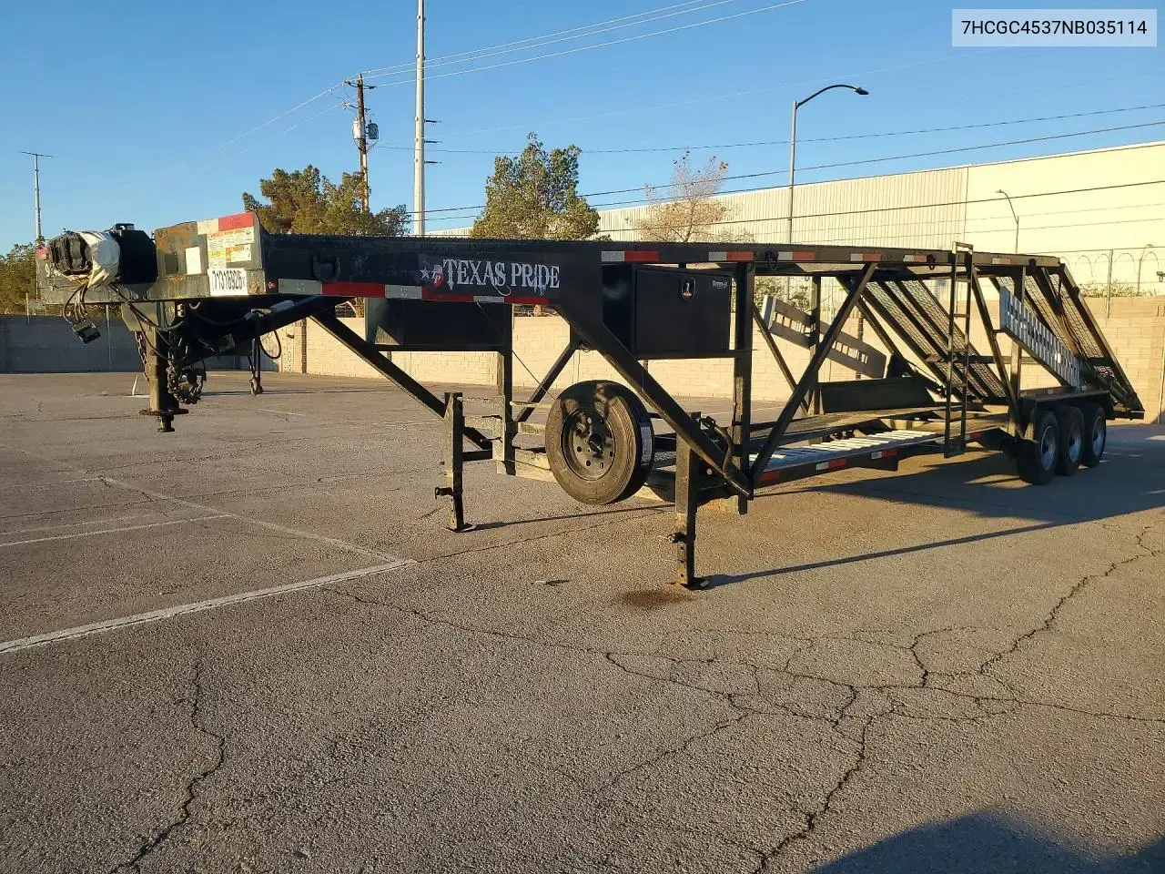 2022 Texas Pride Ca84727Kgn Car Carrier