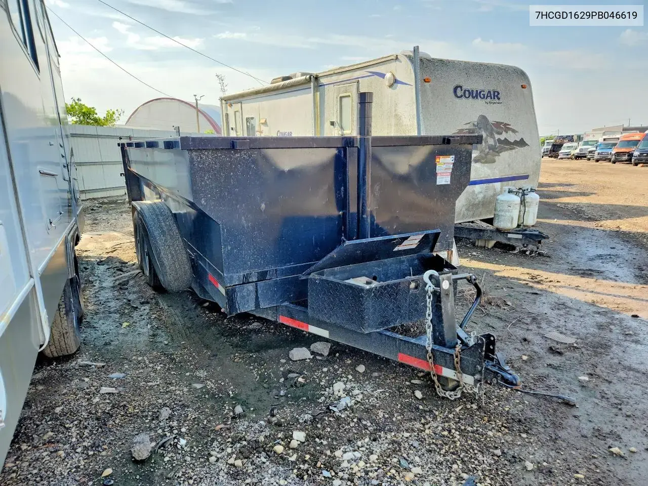 2023 Texas Pride Dt71631Kgn Dump Trailer