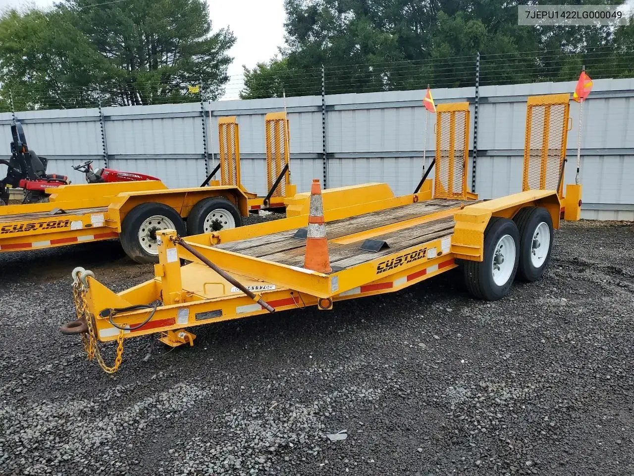 2020 Lucon 5T142Bw-Hdp Equipment Trailer