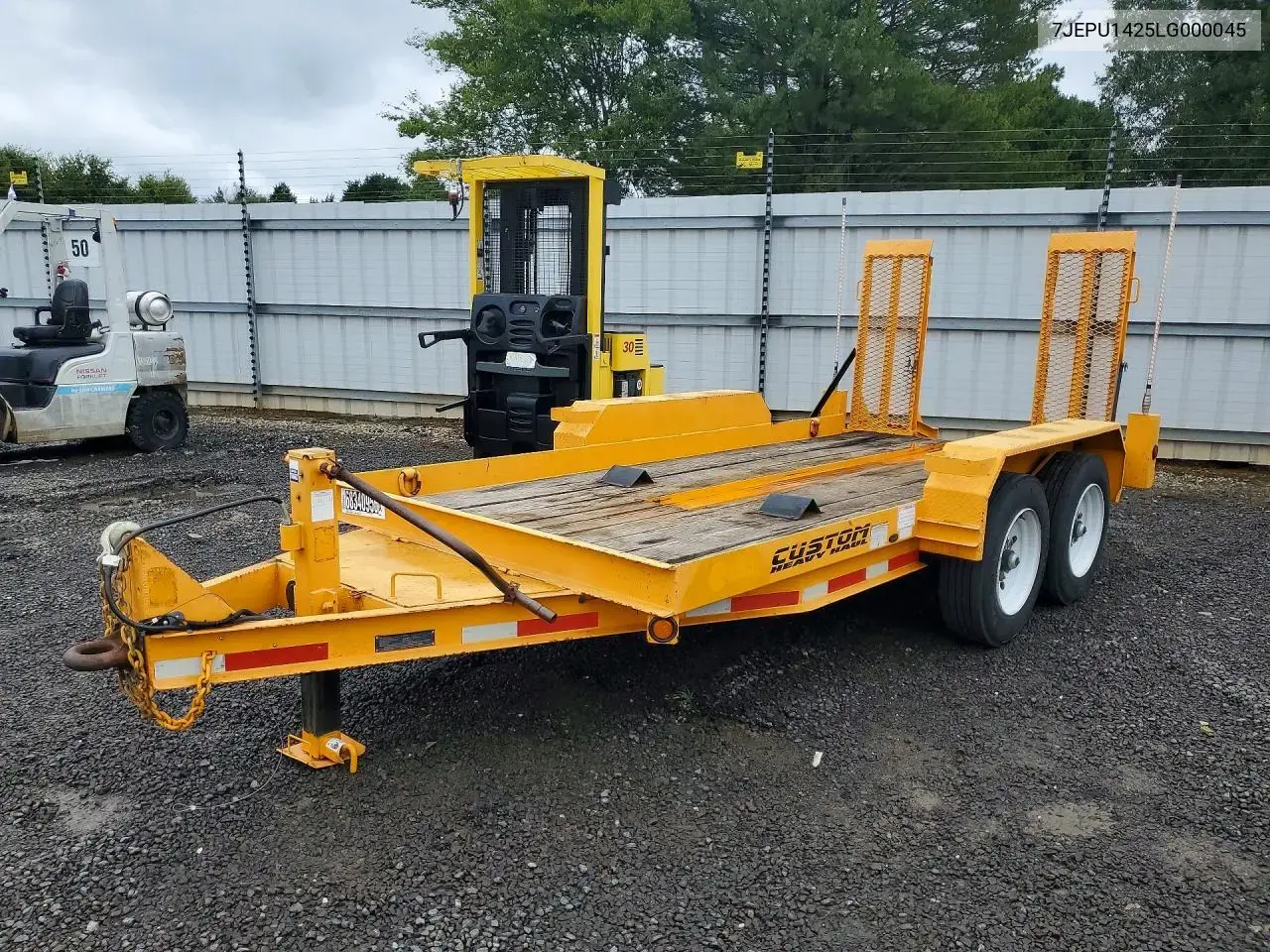2020 Lucon 5T142Bw-Hdp Equipment Trailer