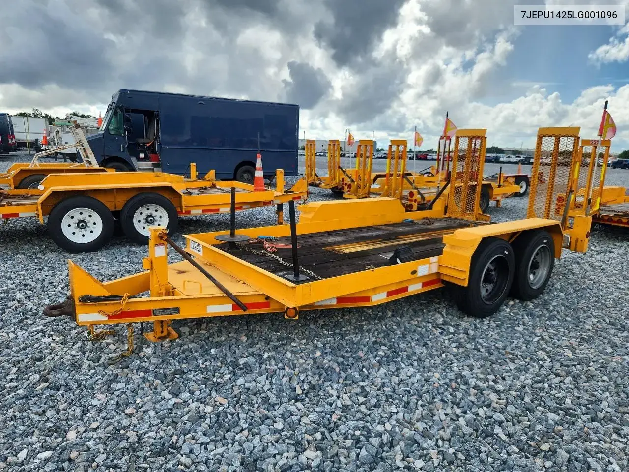 2020 Lucon 5T142Bw-Hd Equipment Trailer
