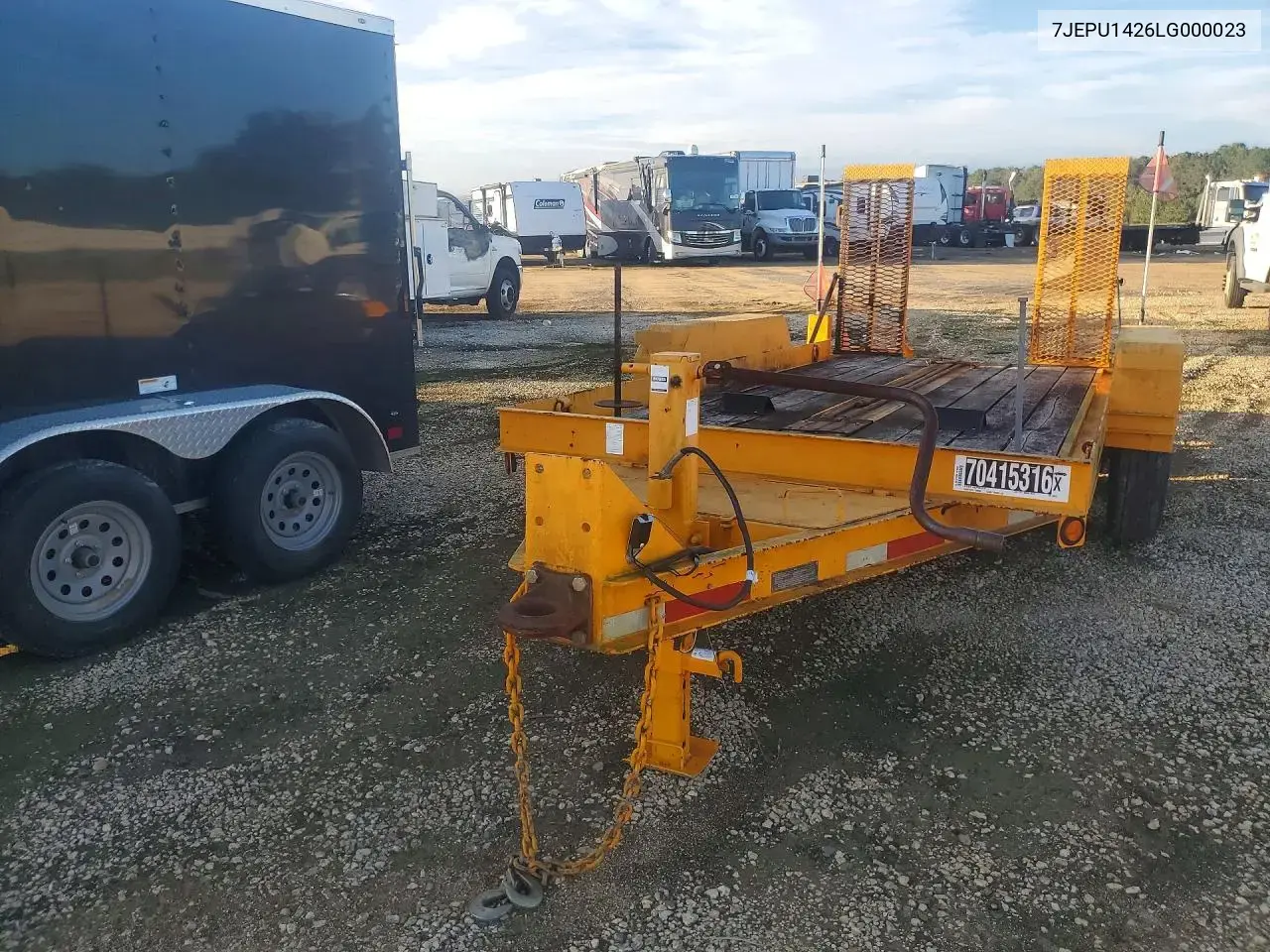2020 Lucon 5T142Bw-Hdp Equipment Trailer