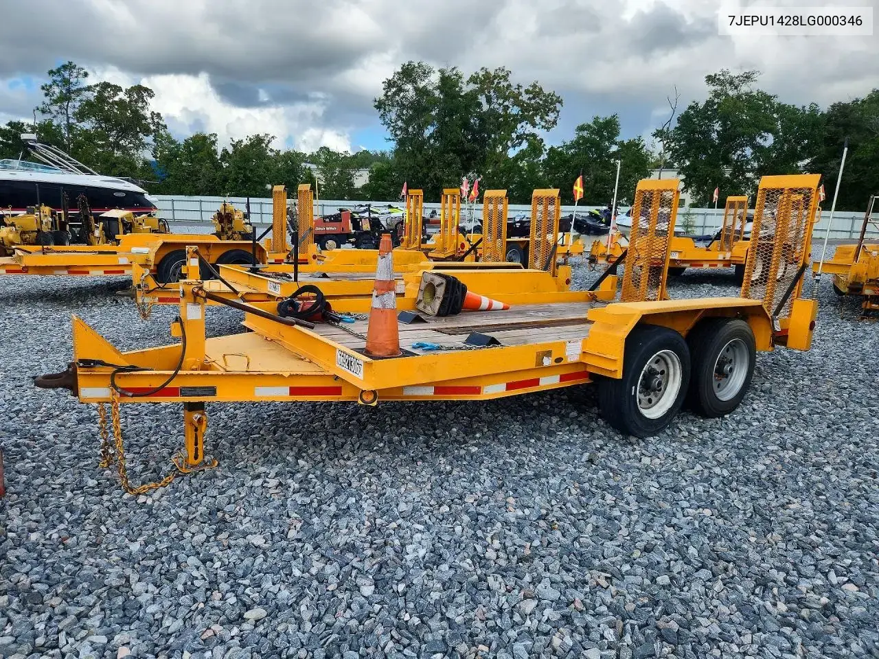 2020 Lucon 5T142Bw-Hd Equipment Trailer