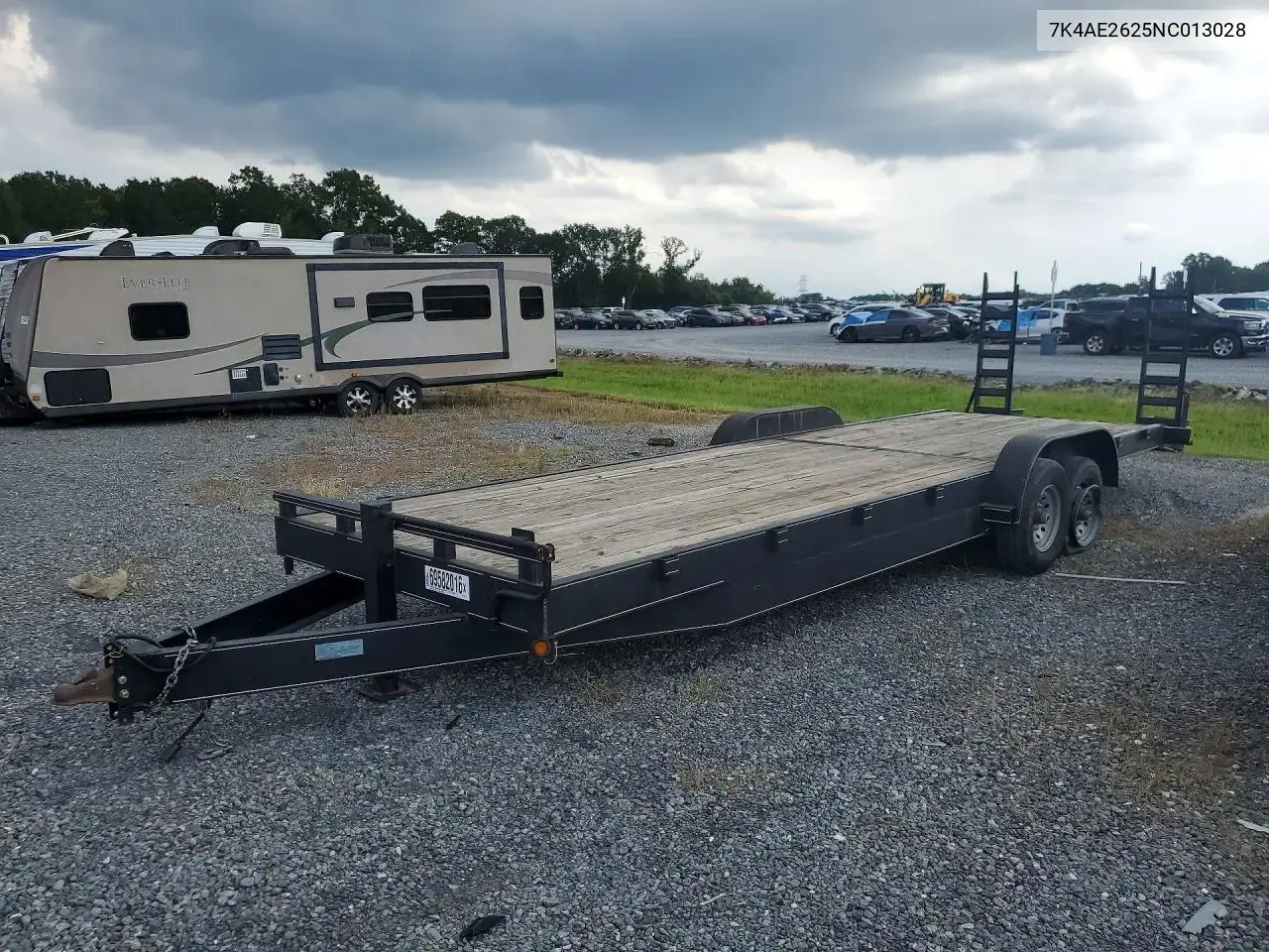 2022 Max Built 82X26Equip 14K W Equipment Trailer