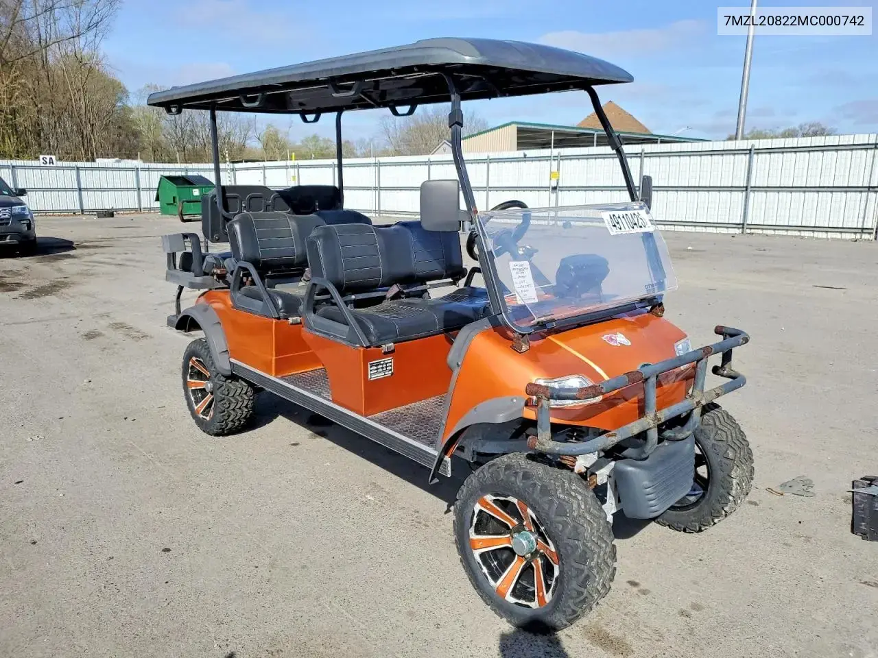 2021 Hdk Golf Cart