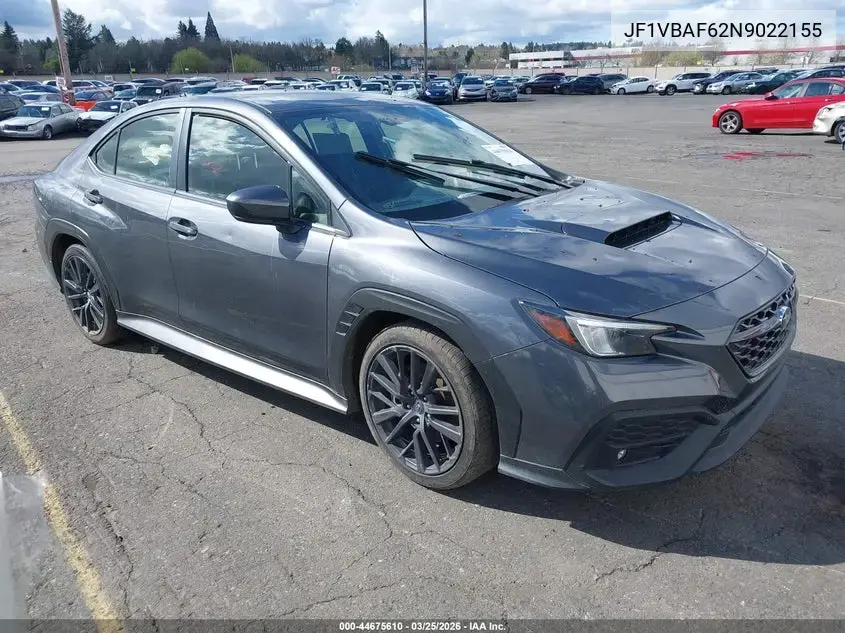 2022 Subaru WRX Premium