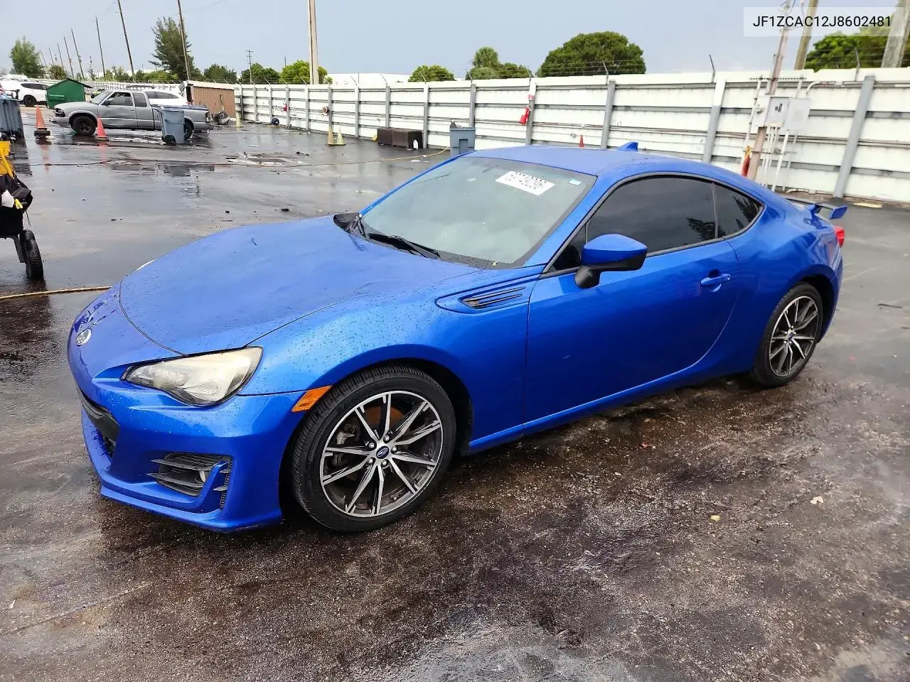 2018 Subaru BRZ 2.0 Limited