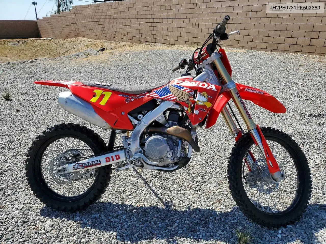 2023 Honda Crf450 R Dirt Bike