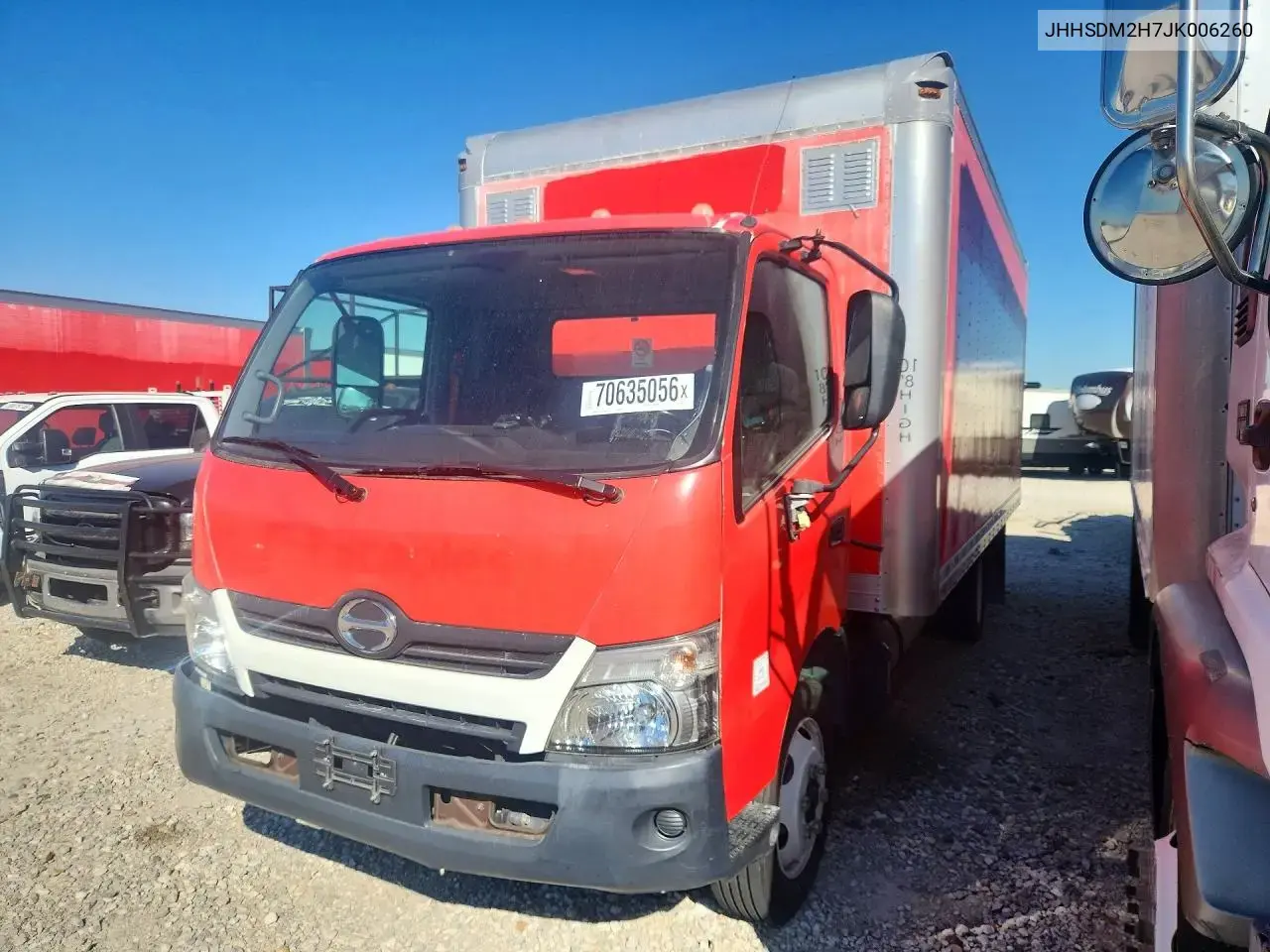 2018 Hino 195 Box Truck