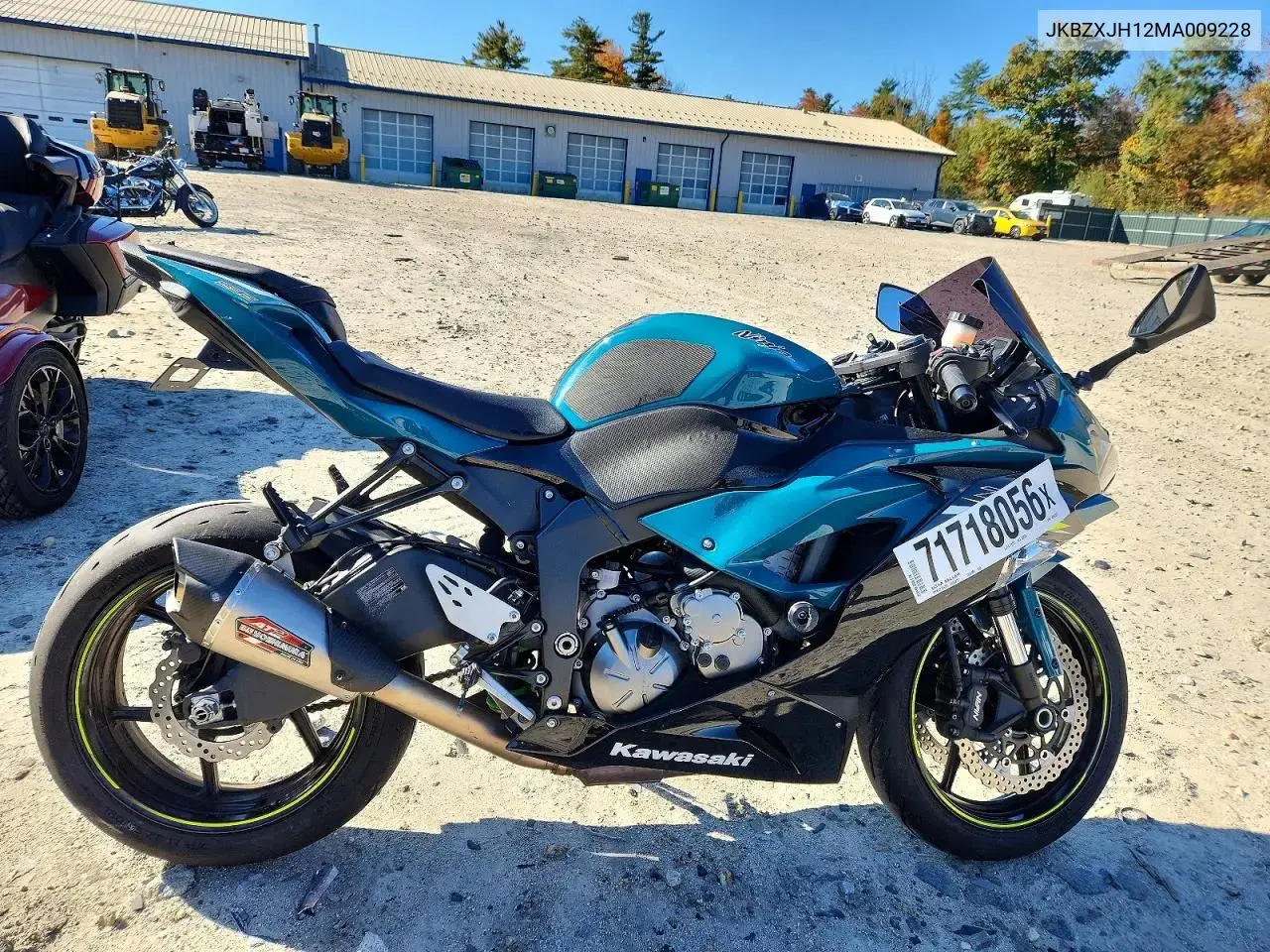 2021 Kawasaki Zx636 K