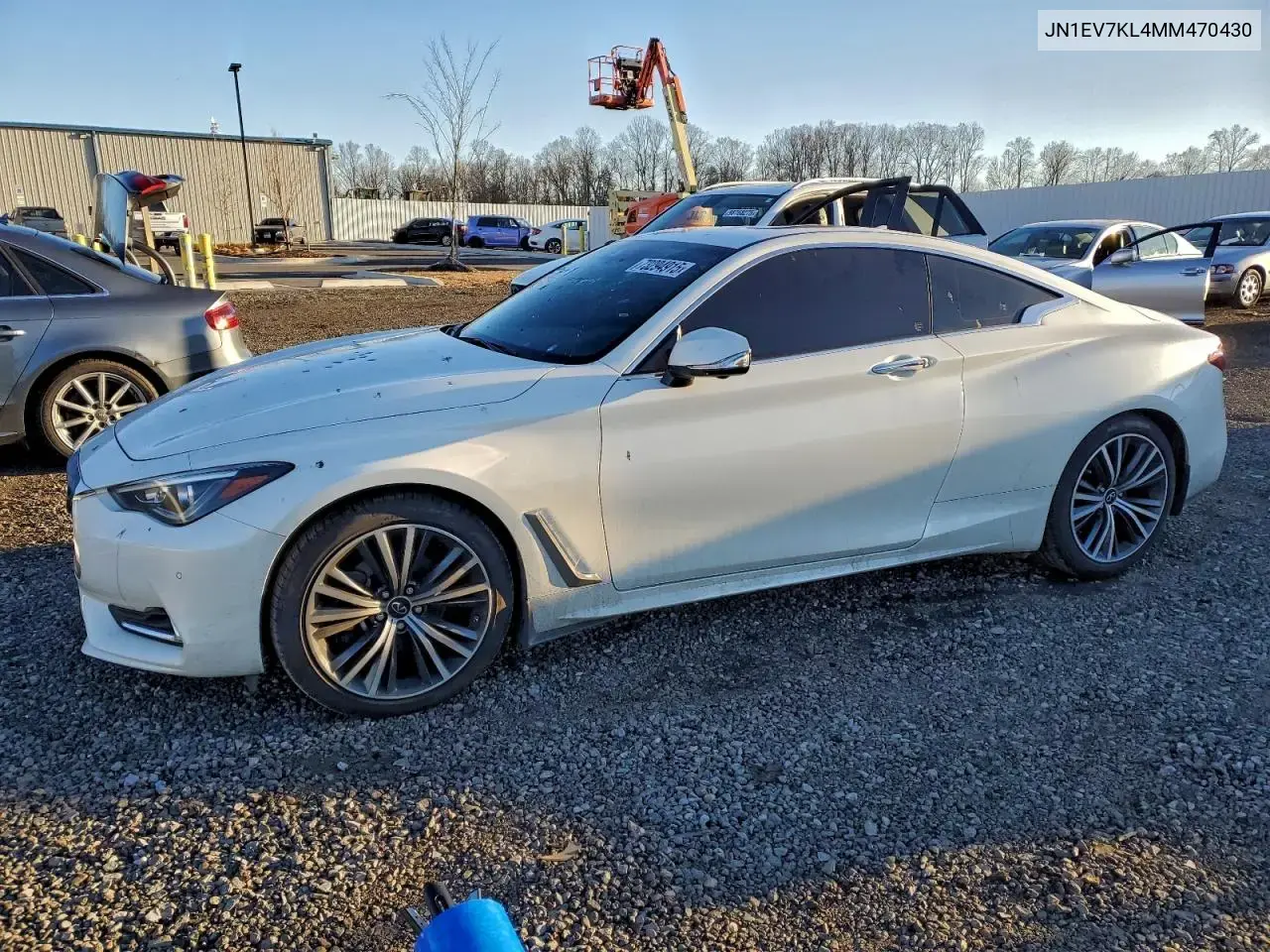 2021 Infiniti Q60 3.0T Luxe