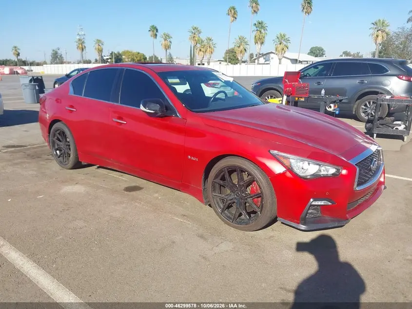2019 Infiniti Q50 3.0T Red Sport 400