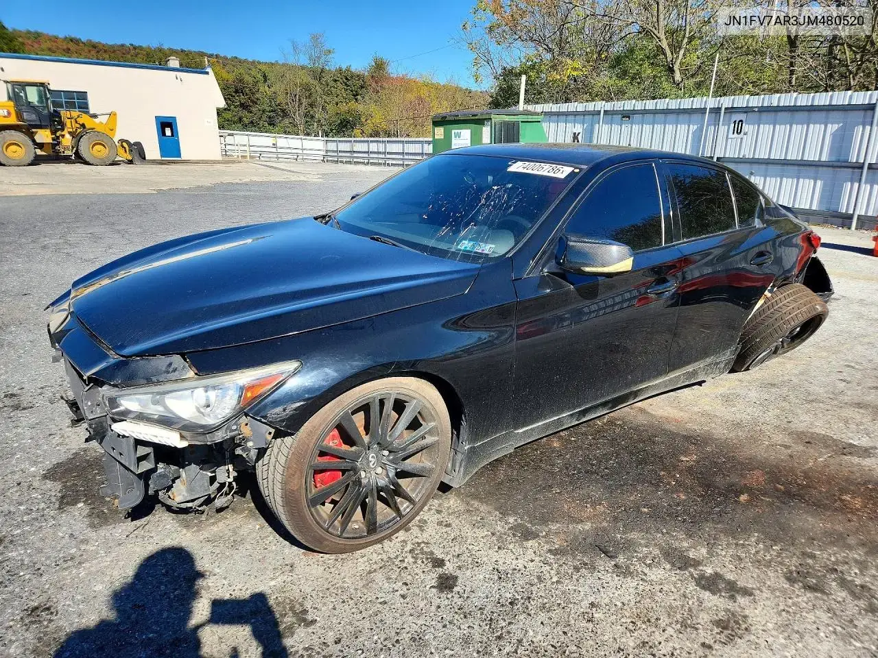 2018 Infiniti Q50 Red Sport 400