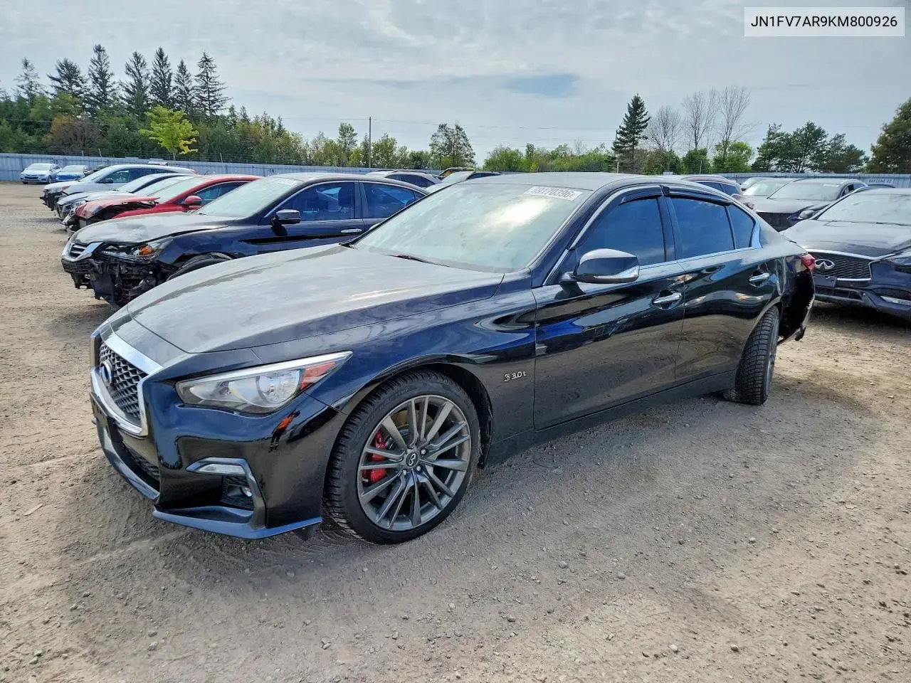 2019 Infiniti Q50 Red Sport 400