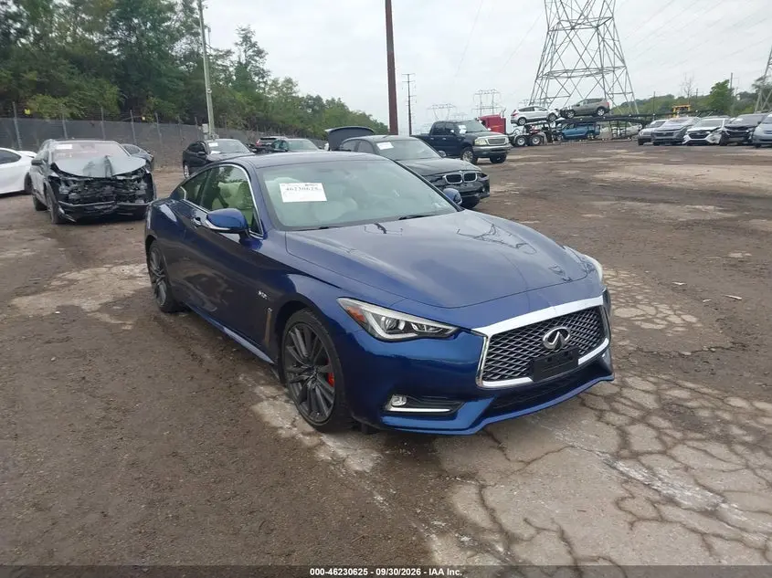 2017 Infiniti Q60 3.0T Red Sport 400