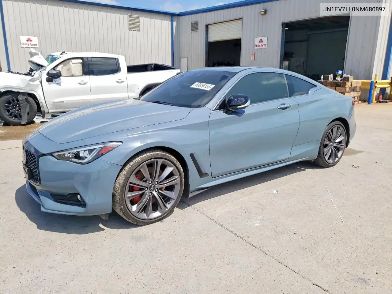 2022 Infiniti Q60 Red Sport 400