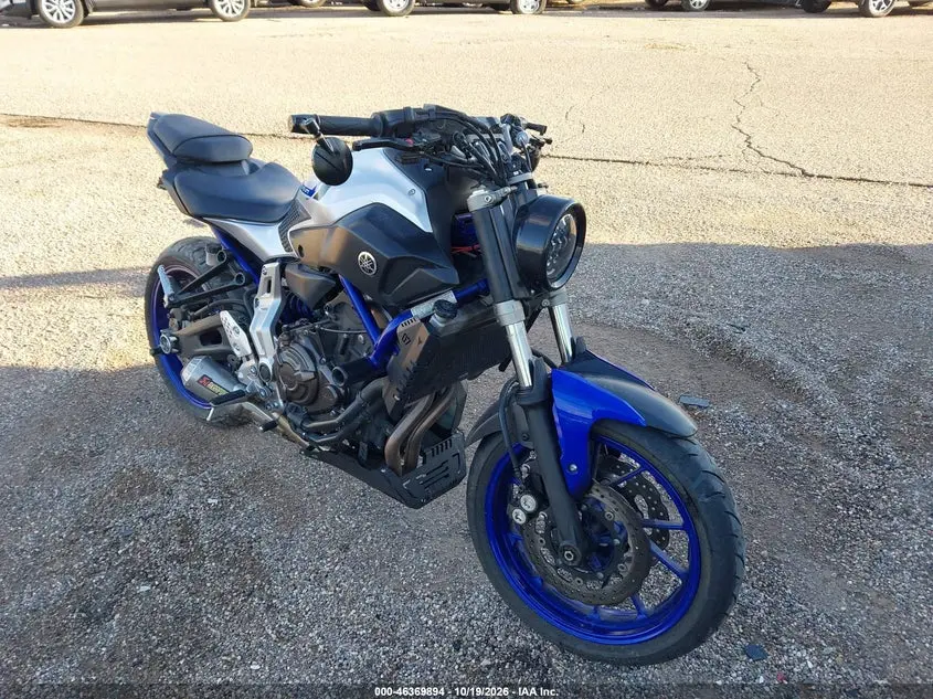 2016 Yamaha Fz07