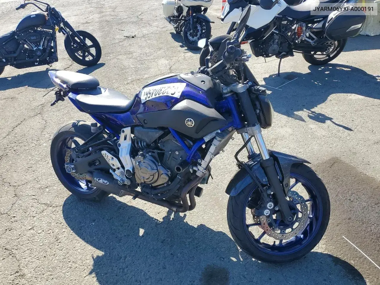 2015 Yamaha Fz07 C