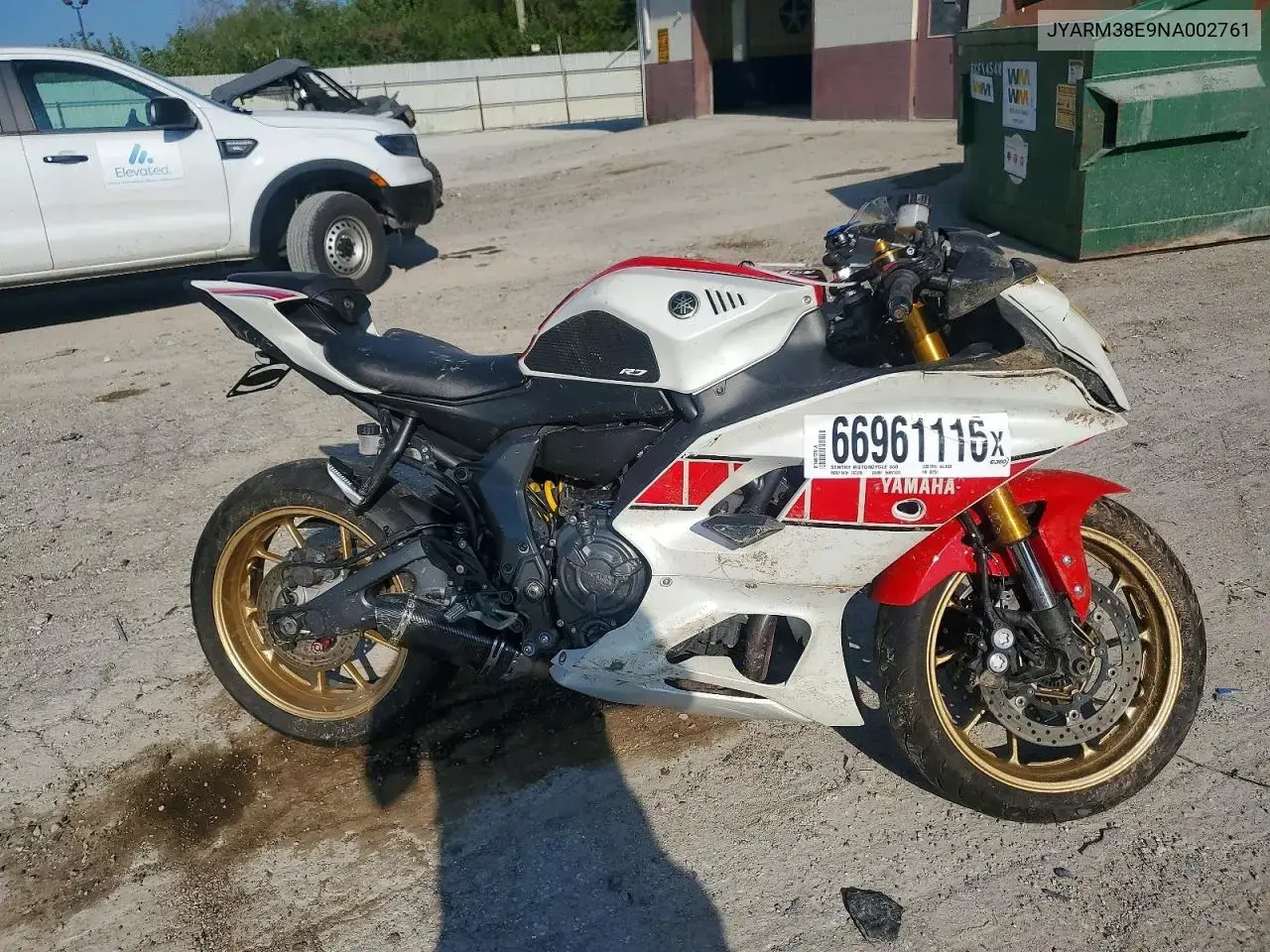 2022 Yamaha Yzfr7