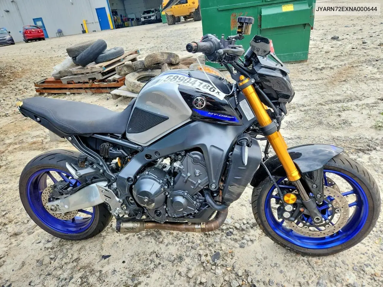 2022 Yamaha Mt09 D