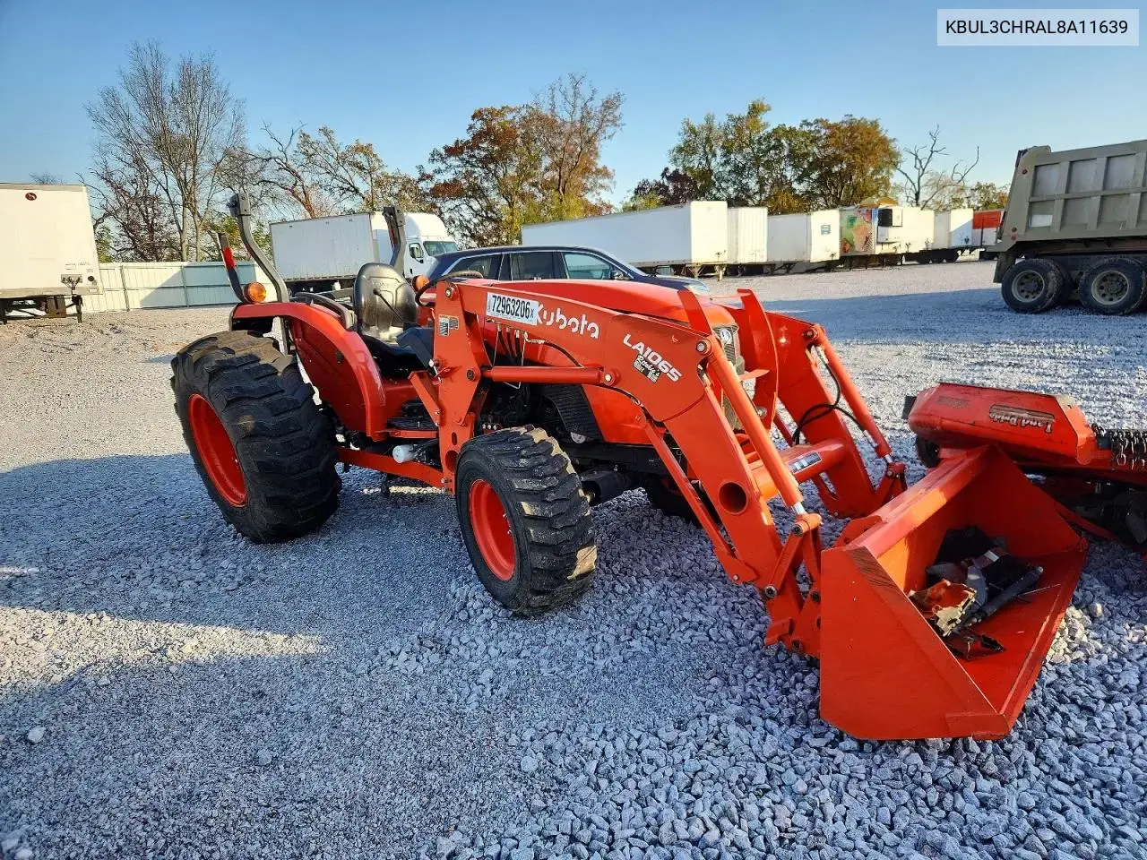 2020 Kubota La1065 Tractor