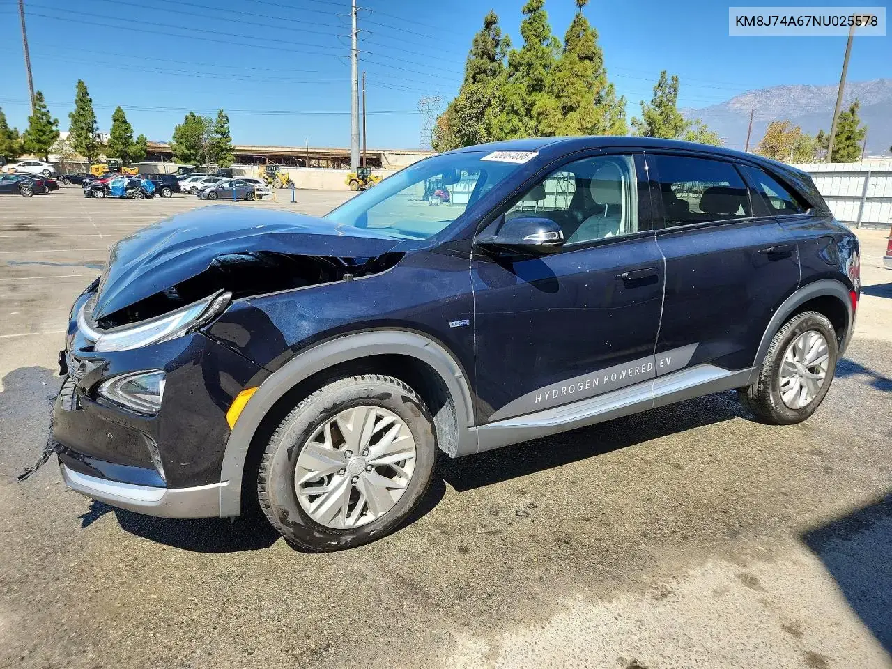 2022 Hyundai Nexo Blue