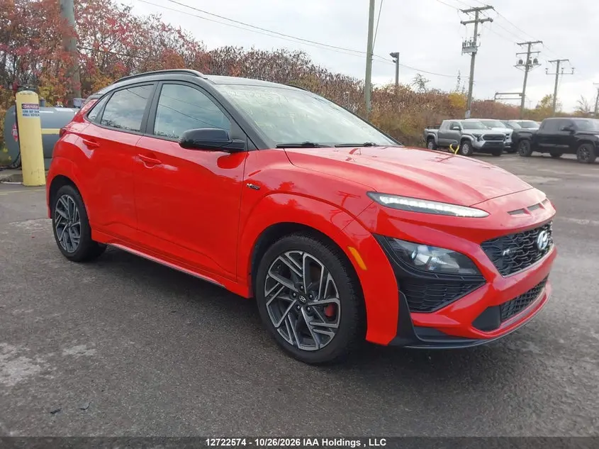 2022 Hyundai Kona N Line With Two-Tone Roof