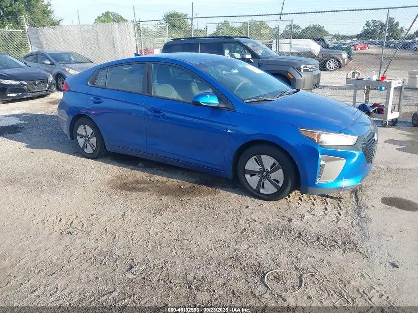 2018 Hyundai Ioniq Hybrid Blue